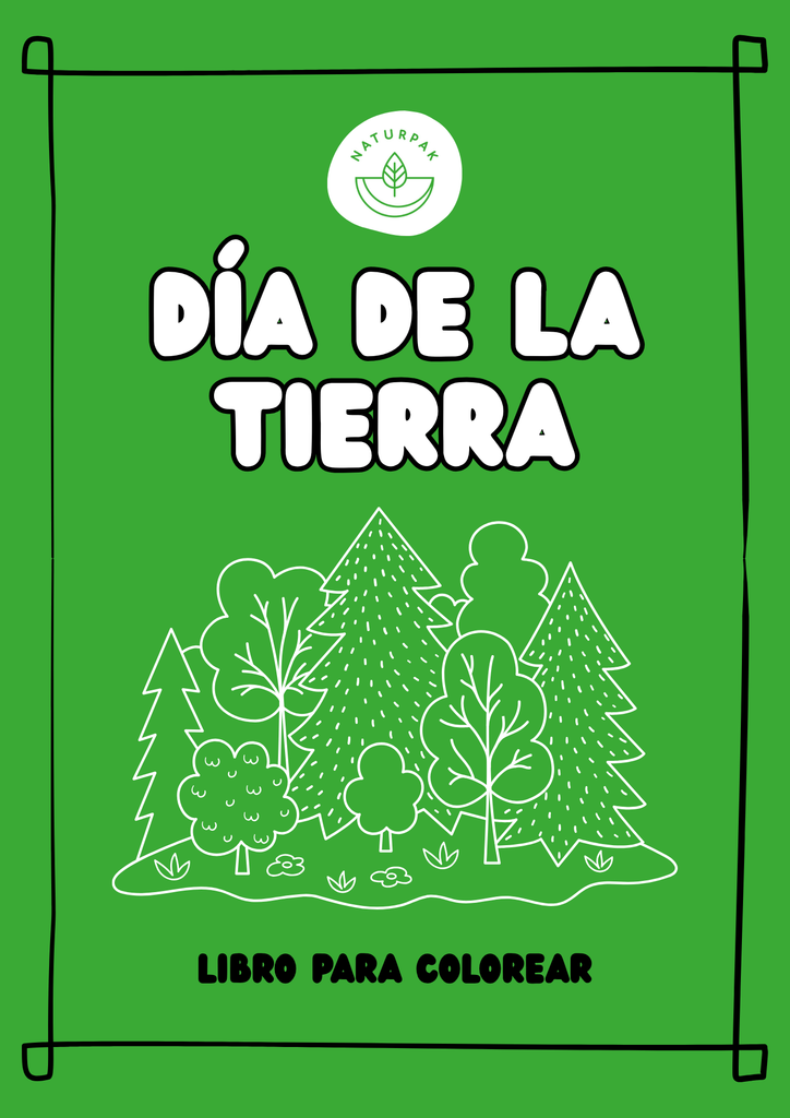 Libro Colorear Día de la Tierra